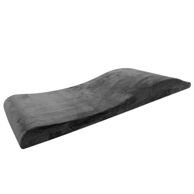 Lash Bed Topper,Ergonomic Lash Bed,Massage Table Pad,Massage Table Mattress,Luxurious Curved Lash Bed Topper,Beauty Salon Massage Bed Topper with Short Plush Cover Soft for Facial Wax(Color:Gray)