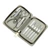 10 Pcs Stainless Steel Nail Care Kit for Professional Manicure Pedicure Set Grooming Kit with Travel Case view 3