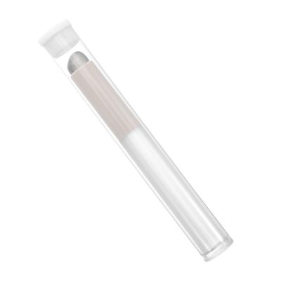 FONDOTIN Silicone Lip Brush Portable Round Head Applicator for Precise Lip Color Mask Application Stylish Travel Makeup Tool for Go Use