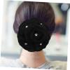 DEARMAMY Synthetic Hair Bun with Claw Clip Elegant Messy Chignon Style Hair Extension for Weddings Parties and Special Occasions Versatile Bridal Updo Accessory for Women view 4