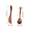 BCOATH Natural Facial Mask Mixing Bowl Wooden Spa Tools Applicator Spoon Spatula for Skincare view 2