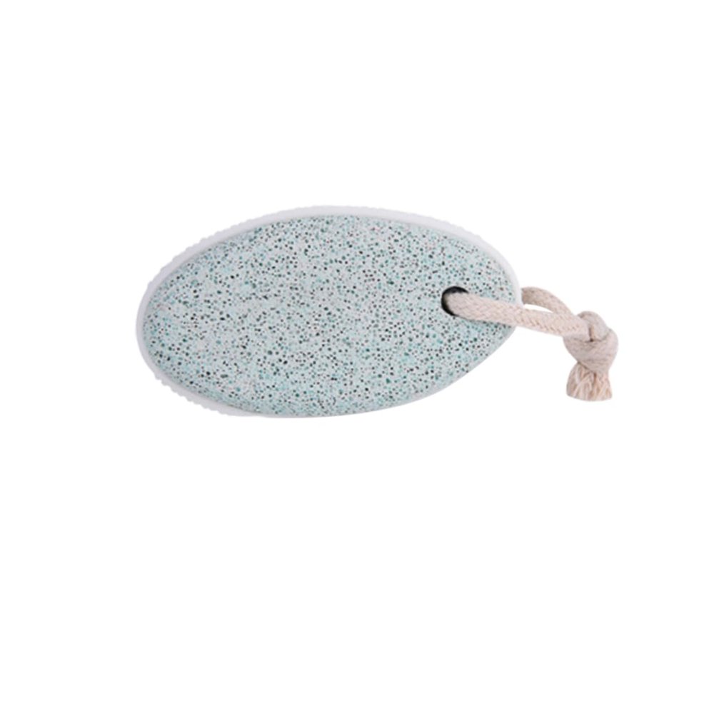 HAKIDZEL Oval Pumice Stone Foot Grinding Tool 1 Piece Exfoliating Dead Skin Remover Lightweight Callus Removing Stone for Foot Care