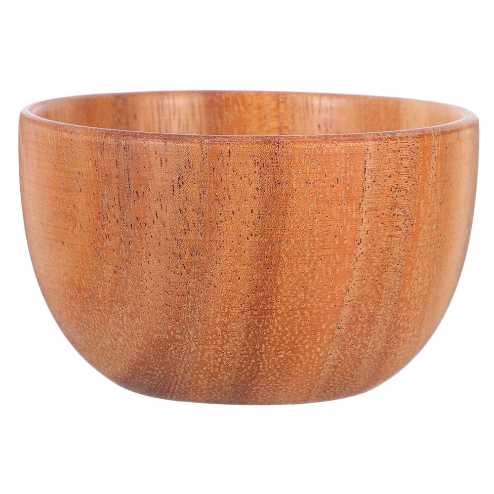 Alipis Wooden Shaving Soap Bowl for Men Portable Natural Wood Lathering Container for Smooth Shaving Grooming Accessory for Bathroom Travel Lightweight and Easy to Clean
