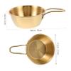 BELLIFFY Men's Shaving Foam Bowl Stylish Stainless Steel Soap Mug Beard Comb Shaving Accessory view 2