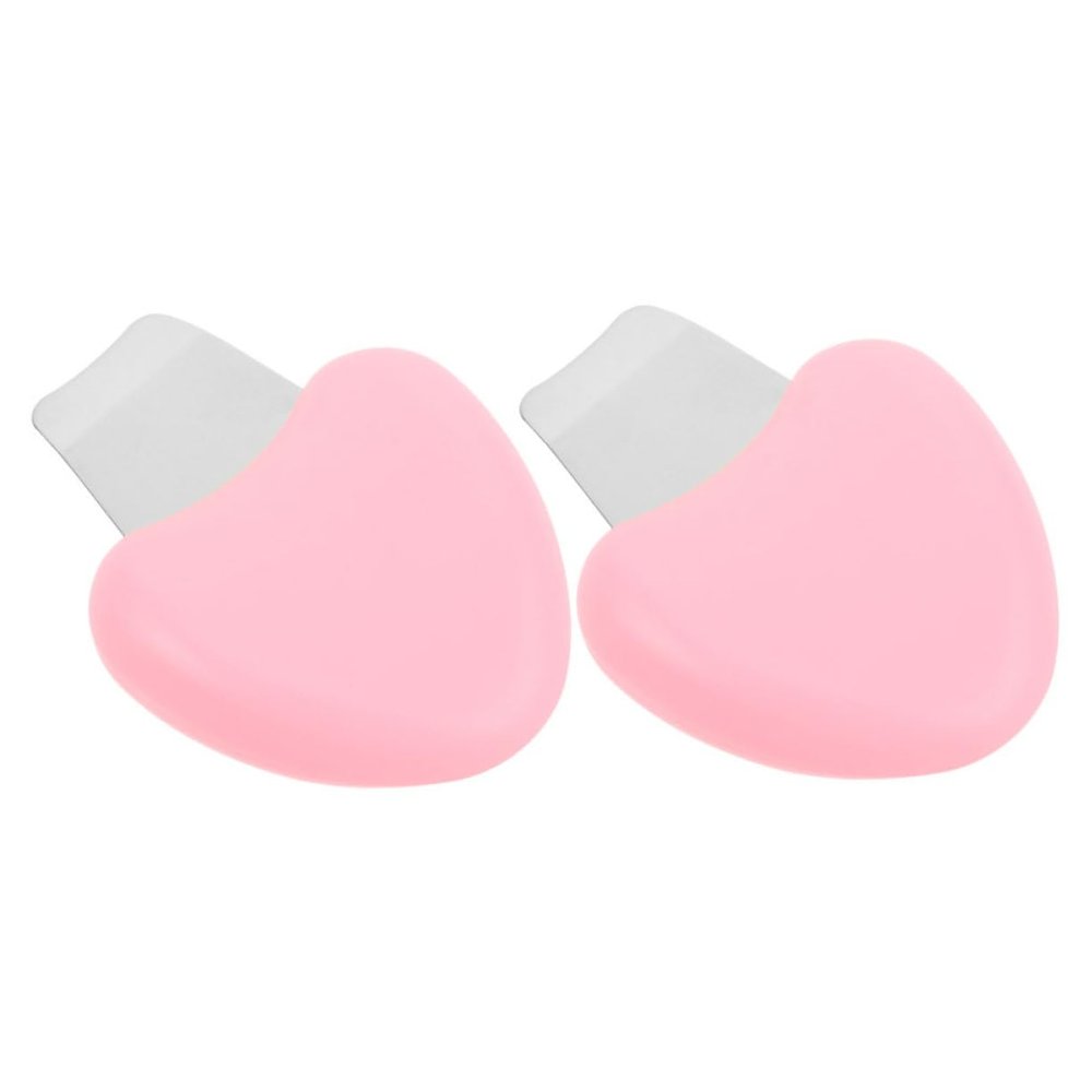 SEWOART 2pcs Facial Spatula Tool for Blackhead Removal and Deep Pore Cleaning Durable Skin Scraper for Clearer Skin and Acne Extraction for Men and Women