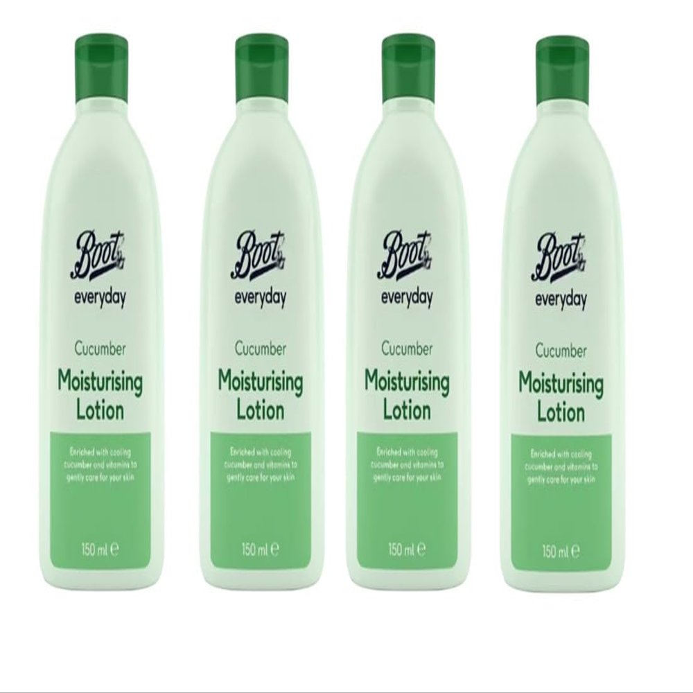 Everyday Boots Cucumber Moisturising Lotion 5 oz (pack of 4 total - 20 oz)
