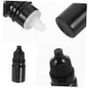GOOHOCHY 50pcs Portable Dropper Bottles Plastic Travel Eye Drop Bottles Uv Protection Leakproof Cap view 3