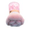 Healeved Flower Nail Dust Brush Soft Bristles for Gentle Nail Cleaning Portable Makeup Tool for Manicure Beauty Stylish Floral Design for Home Salon Use view 1