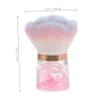 Healeved Flower Nail Dust Brush Soft Bristles for Gentle Nail Cleaning Portable Makeup Tool for Manicure Beauty Stylish Floral Design for Home Salon Use view 2