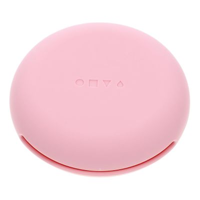 DECOMELODY Portable Silicone Makeup Puff Holder Case Travel Size Powder Puff Storage Box for Makeup Sponges for-the Essentials