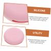 DECOMELODY Portable Silicone Makeup Puff Holder Case Travel Size Powder Puff Storage Box for Makeup Sponges for-the Essentials view 2
