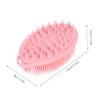 WRITWAA 3pcs Exfoliating Soft Bath Brush for Sensitive Skin Easy to Clean Gentle Shower Scrubber for All Skin Types view 2