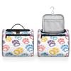 Adornori Paw Print Travel Toiletry Bag for Men and Women, Large Hanging Makeup Bag Organizer Toiletries Bag for Travel, Paw Print Pet Animal Cosmetic Bag with Handle view 4