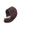 yanzhuen001 Bun Wig, Synthetic Hair Fluffer Comb Raising Cushion for Ultimate Volume,Ideal for Women & Girls' Bun Styling,Messy Bun Wig(Dark brown) view 1