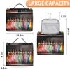 Adornori Ballet Travel Toiletry Bag for Men and Women, Large Hanging Makeup Bag Organizer Toiletries Bag for Travel, Ballet Theme Cosmetic Bag with Handle view 2