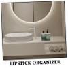 Alipis Cotton Pad Holder with Divided Compartments Makeup Organizer for Lipsticks Cotton Swabs and Bathroom Accessories Versatile Storage for Vanity and Office Spaces view 3