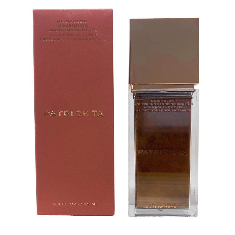 Patrick Ta Major Glow Nourishing Bronzing Body Oil (3.2 Fl Oz / 95 mL)