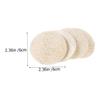 Beavorty 40pcs Natural Loofah Oil Absorbing Sheets for Face Cleaning Tissues for Oily Skin Makeup Removal and Oil Control view 2