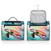 Adornori Ocean Turtle Travel Toiletry Bag for Men and Women, Large Hanging Makeup Bag Organizer Toiletries Bag for Travel, Sea Turtle Cosmetic Bag with Handle view 4