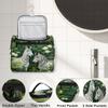 Adornori Zebra Travel Toiletry Bag for Men and Women, Large Hanging Makeup Bag Organizer Toiletries Bag for Travel, Jungle Zebra Cosmetic Bag with Handle view 3