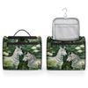 Adornori Zebra Travel Toiletry Bag for Men and Women, Large Hanging Makeup Bag Organizer Toiletries Bag for Travel, Jungle Zebra Cosmetic Bag with Handle view 4