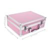 Alipis Aluminum Alloy Toolbox Makeup Case Handle Large Capacity Multi-Purpose Storage Organizer for Cosmetics Medical Supplies and Jewelry Portable Travel Design view 2