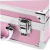 Alipis Aluminum Alloy Toolbox Makeup Case Handle Large Capacity Multi-Purpose Storage Organizer for Cosmetics Medical Supplies and Jewelry Portable Travel Design view 3