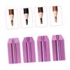 DECOMELODY Eyeliner Pencil Sharpener Tool 4-Sided Makeup Pencil Sharpening Supply Precision Sharpening for Makeup Artists and Personal Use view 4
