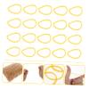 Beavorty High Temperature Resistant Rubber Bands 100-Piece Set for Hairdressing Perming and Styling Sturdy Elastic Hair Salon Supplies for Professionals and Home Use view 4