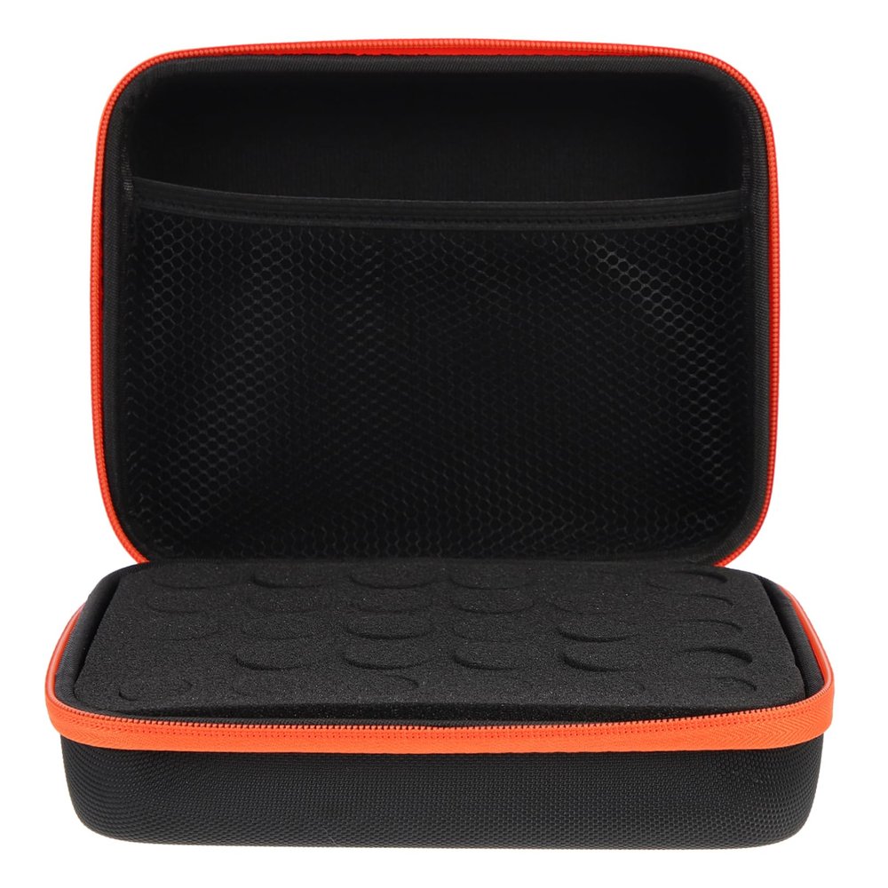 Ipetboom Compartment Essential Oil Storage Case Shockproof Pouch for Bottles Portable Organizer for Essential Oils Lightweight Travel Bag