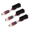 3-Piece Soft Beard Fade Brush Set with Ergonomic Handle, Styling Cleaning Brush for Men, Nylon & ABS Material, Barber Fade Brush, Beard Styling Cleaning Brush view 4