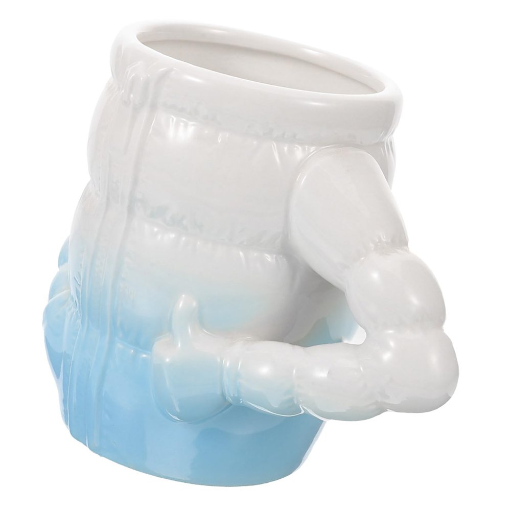 Beavorty Men Ceramic Shaving Bowl Quick Foaming Shave Cup for Household Use and Stylish Design and Comfortable for Daily Shaving for Father Day