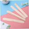 IWOWHERO 50pcs Hair Removal Wax Sticks Non-Sterile Wooden Applicator Spatula for Waxing Tongue Depressors for Facial Hair Removal and Beauty Care view 2
