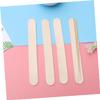 IWOWHERO 50pcs Hair Removal Wax Sticks Non-Sterile Wooden Applicator Spatula for Waxing Tongue Depressors for Facial Hair Removal and Beauty Care view 3