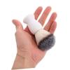 Beaupretty 2pcs Barber Brush for Men Beard Brush Shaving Accessories Cleaning Tool Lightweight Portable Efficient view 4