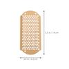 DEARMAMY 2pcs Foot File Set Stainless Steel Dead Skin Remover Scraper for Dry Cracked Feet Heel Grater Comfortable Handle for Home Use view 2