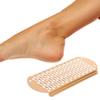 DEARMAMY 2pcs Foot File Set Stainless Steel Dead Skin Remover Scraper for Dry Cracked Feet Heel Grater Comfortable Handle for Home Use view 4