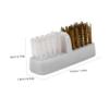 EPIGEIST Nail Drill Bits Cleaning Brush Copper Wire Brush for Manicure Tools 1 Piece Efficient Dust Removal for Nail Art Accessories view 2