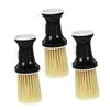 Beaupretty 3pcs Detachable Neck Hair Cleaning Brush for Home and Barber Shop Ergonomic Duster Brush Tool for Hair Styling and Beard Care Easy to Clean Bristles view 1