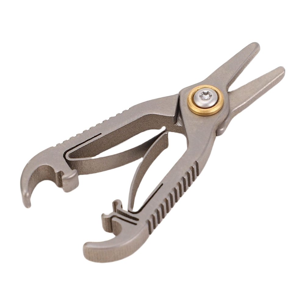Keenso Nose Hair Scissors, Alloy Round Tip Trimming Scissors, with Versatile Use for Hair
