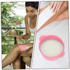 HAKIDZEL 4Pcs Folding Silicone Wax Bowls for Hair Removal Reusable Easy Clean Nonstick Waxing Accessory for Home Waxing Random Color view 2