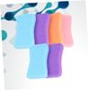 BIUDECO 6 Pcs Exfoliating Rubbing Stone for Dead Skin Removal Home Foot Care Tool PU Material Random Color for Smooth Skin and Enhanced Circulation Random Color view 2