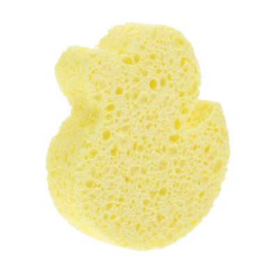 Beaupretty Cartoon Shower Sponge Pad Soft Absorbent Bathing Sponge for Fun Yellow for Skin Care and Bath Enjoyment