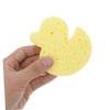 Beaupretty Cartoon Shower Sponge Pad Soft Absorbent Bathing Sponge for Fun Yellow for Skin Care and Bath Enjoyment view 3