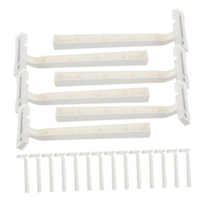 NinthAvenue Basics 20pcs Arm Hair Razor for Women Travel Friendly Shaver Tool for Armpit Body and Leg Hair Removal Single Use Design for Hotels and Spas