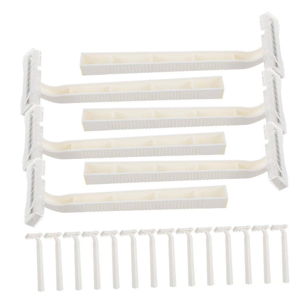 NinthAvenue Basics 20pcs Arm Hair Razor for Women Travel Friendly Shaver Tool for Armpit Body and Leg Hair Removal Single Use Design for Hotels and Spas