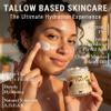 Hallow Tallow Whipped Beef Tallow Moisturizer  100% Grass-Fed & Finished Tallow Balm with Manuka Honey, Jojoba & Olive Oil, Calendula Extract  Natural Hydrating Face & Body Cream, 4oz view 2