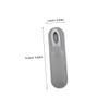 Beaupretty 2sets Portable Double Sided Nail File Professional Nail Tools Fingernail File Pu Case Shaper for Thick for Natural view 2