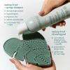 EcoTools Makeup Brush Cleansing Pad + Deep Clean Shampoo Bundle, Brush Cleaner Mat & Makeup Brush Cleanser For Deep Cleaning Tools, Clean Formula, Cruelty-Free, & Vegan, 2 Piece Set view 3