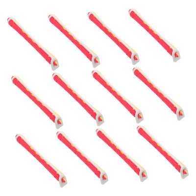 DEARMAMY 24pcs Curl Perm Kit Flexible Hair Perm Rods for Women Easy to Use Curling Tools Versatile Plastic Curlers for DIY Hairstyles for Cold Wave Styling
